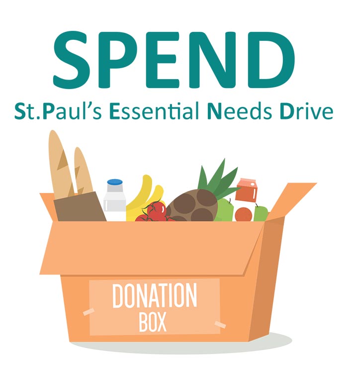 SPEND – St. Paul’s Essential Needs Drive
