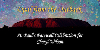 St. Paul's Farewell Celebration for Cheryl Wilson